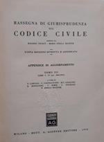 Rassegna di giurisprudenza sul codice civile: Appendice di aggiornamento - Tomo III, libri V, VI (art. 2060 -2969)