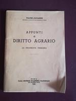 Appunti di diritto agrario