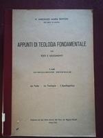 Appunti di teologia fondamentale