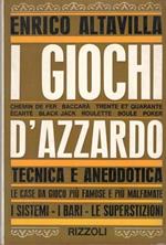 I giochi d'azzardo