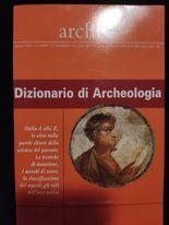 Dizionario di archeologia - copertina