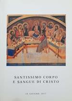 Santissimo corpo e sangue di Cristo