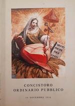 Concistoro ordinario pubblico