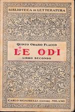 Le  odi, libro secondo