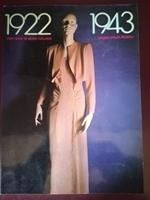 1922 - 1943 Vent'Anni Di Moda Italiana