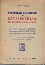 Produzione e selezione dei gas elementari per le grandi sintesi chimiche