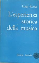 L' esperienza storica della musica