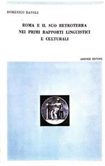 Roma e il suo retroterra nei primi rapporti linguistici e culturali