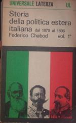 Storia della politica estera vol 1