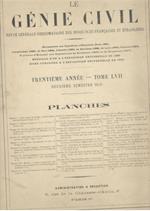 Le  Génie Civil. Revue générale hebdomadaire des industries francaises et étrangères (deuxieme semestre 1910)