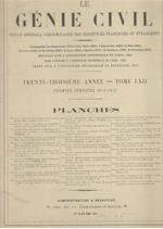 Le  Génie Civil. Revue générale hebdomadaire des industries francaises et étrangères (premier semestre 1912 1913)