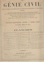 Le  Génie Civil. Revue générale hebdomadaire des industries francaises et étrangères (deuxieme semestre 1913)