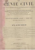 Le  Génie Civil. Revue générale hebdomadaire des industries francaises et étrangères (deuxieme semestre 1914)