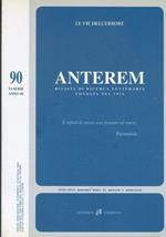 Anterem. Rivista di ricerca letteraria. N. 90