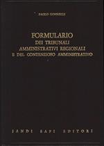 Formulario dei tribunali amministrativi regionali e del contenzioso amministrativo