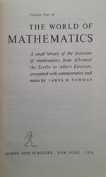 The world of mathematics (volume two)