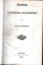Nuovo dizionario de' sinonimi della lingua italiana, prima edizione fiorentina