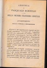 Arringa di Pasquale Borrelli a pro della signora Eleonora Angiulli