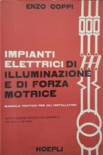 Impianti elettrici di illuminazione e di forza motrice. Manuale pratico per gli installatori