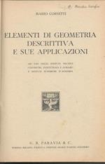 Elementi di geometria descrittiva e sue applicazioni