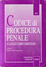 Codice di procedura penale e leggi complementari