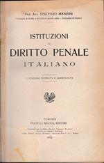 Istituzioni di Diritto Penale Italiano