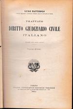 Trattato di Diritto Giudiziario Civile Italiano, vol. 5°