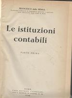 Le istituzioni contabili (parte prima)