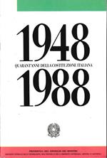 1948-1988 quarant'anni della Costituzione Italiana