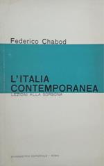 L' italia contemporanea (lezioni alla Sorbona)