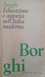 Educazione e autorità nell'Italia moderna