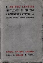 Istituzioni di diritto amministrativo, vol. 1°