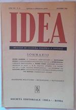 Idea. Mensile di cultura politica e sociale. Anno VIII -N.12