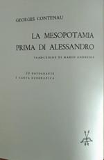 La Mesopotamia prima di Alessandro