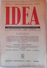 Idea. Mensile di cultura politica e sociale. Anno XIV -N.4