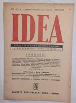 Idea. Mensile di cultura politica e sociale. Anno XIV -N.2