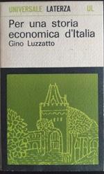 Per una storia economica d'Italia