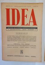 Idea. Mensile di cultura politica e sociale. Anno XIV -N.8