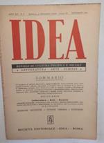 Idea. Mensile di cultura politica e sociale. Anno XIV N.9