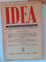 Idea. Mensile di cultura politica e sociale. Anno XV -N.12