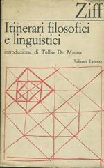 Itinerari filosofici e linguistici