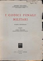 I codici Penali Militari. Parte generale