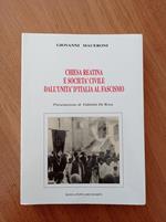 Chiesa reatina e società civile dall'Unità D'Italia al Fascismo