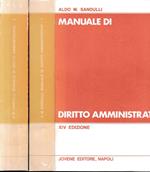 Manuale di Diritto Amministrativo, due volumi