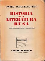 Historia de la Literatura Rusa