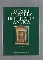 Popoli e civiltà dell'Italia antica vol.3