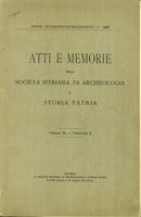 Atti E Memorie Della Società Istriana Di Archeologia E Storia Patria Volume Xl - Fascicolo Ii