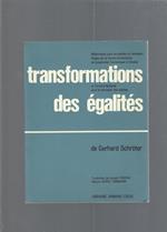 Trasformations Des Egalites