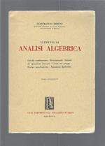 Elementi Di Analisi Algebrica