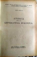 Storia della letteratura spagnola